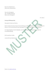 Muster: Bewerbungsschreiben